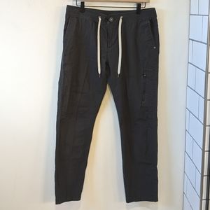 Vuori Women's Organic Cotton Ripstop Pants Charcoal Grey